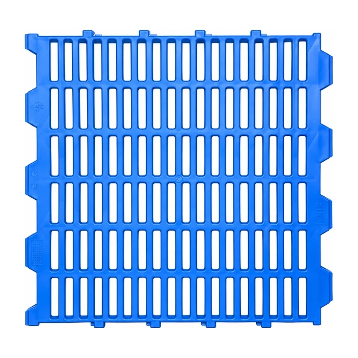 Piso plástico para leitão – azul